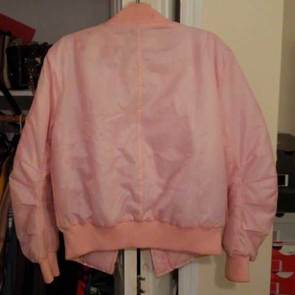 Pink Bomber Jacket - Picture 4 of 4